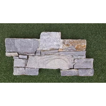 2 PAREMENTS PIERRE INTROD ARGENTE 30X60 - 380B